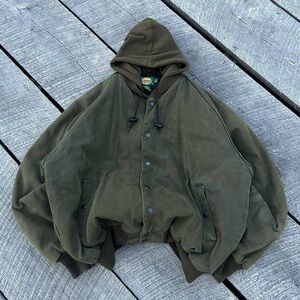 Y2K Cabela’s Canvas Lined Bomber Jacket